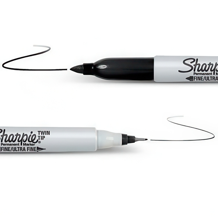 Merkepenn med dobbel spiss, Sharpie i gruppen Oppbevaring / Kontorrekvisita hos SmartaSaker.se (42292)