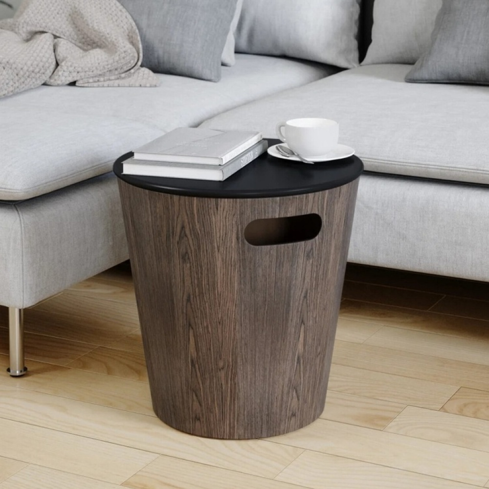 Krakk / Bord med oppbevaring, WOODROW, Umbra, Ø 40 x ca H 42 cm i gruppen Oppbevaring / Entréoppbevaring hos SmartaSaker.se (42328)