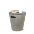 Krakk / Bord med oppbevaring, WOODROW, Umbra, Ø 40 x ca H 42 cm