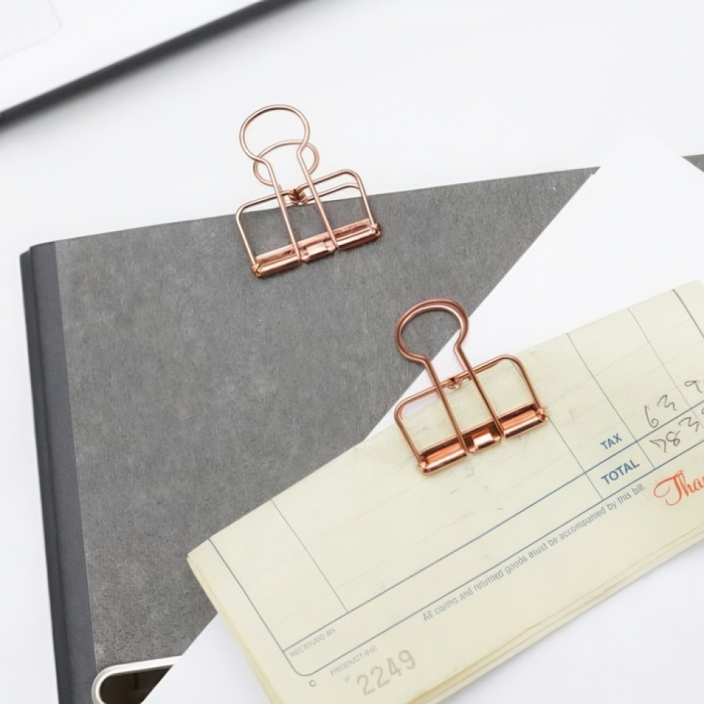 Papirklemmer WIRE CLIPS SMALL 19 mm, 6 stk i gruppen Oppbevaring hos SmartaSaker.se (42342)