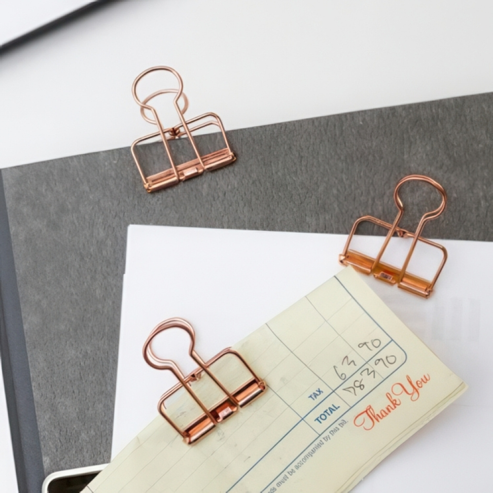 Papirklemmer WIRE CLIPS SMALL 19 mm, 6 stk i gruppen Oppbevaring hos SmartaSaker.se (42342)