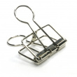Binders, 10 stk., WIRE FOLDBACK CLIPS, 32 mm, Deskstore, Sølv