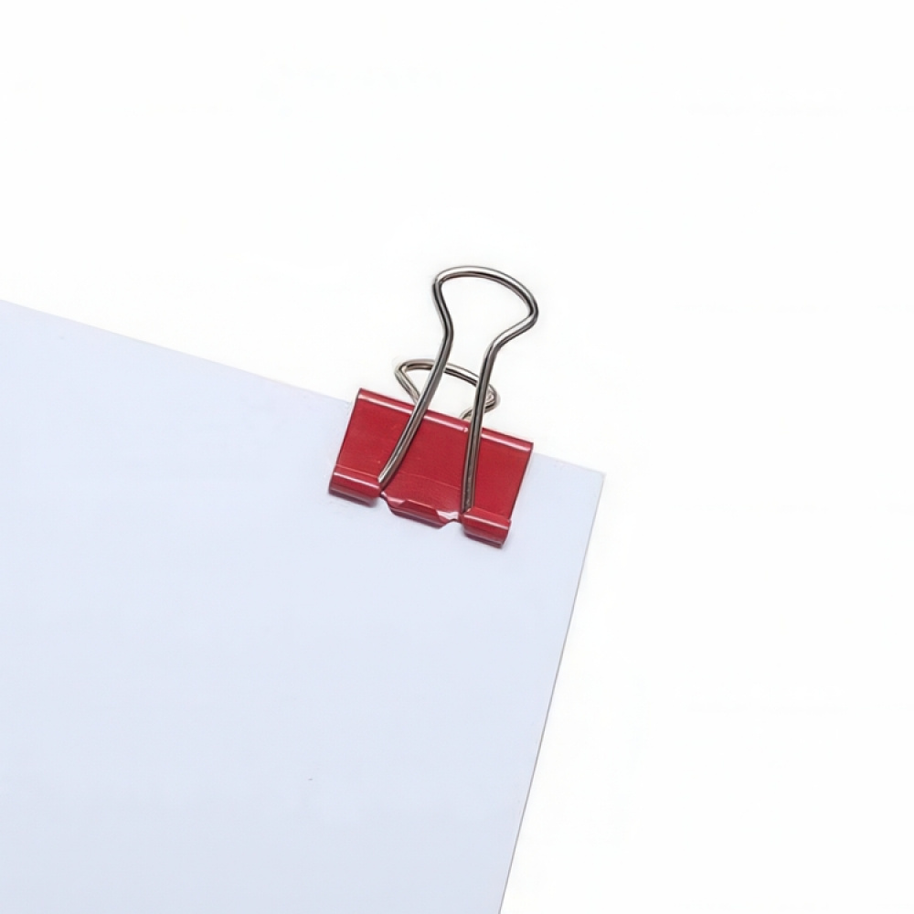 Papirklemmer, 12 stk, FOLDBACK CLIPS MINI, 15 mm i gruppen Oppbevaring hos SmartaSaker.se (42347)