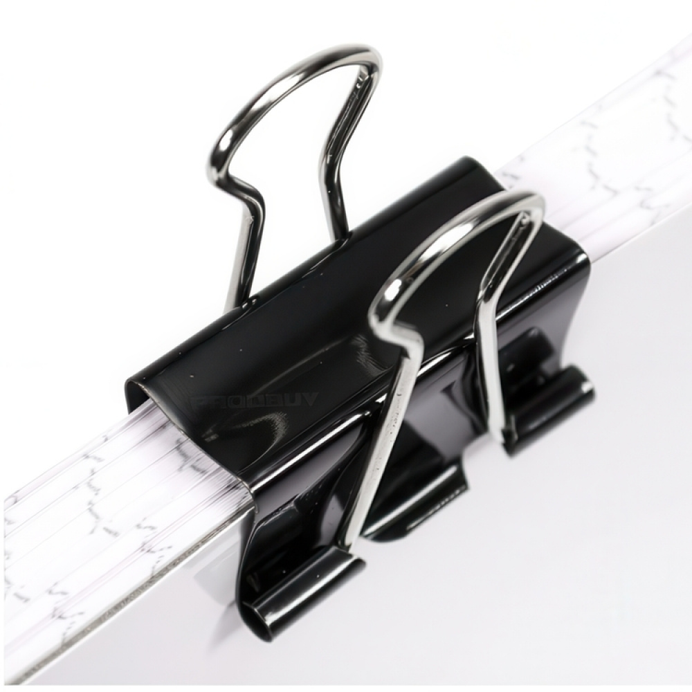 Papirklemmer, 12 stk., FOLDBACK CLIPS SMALL, 25 mm, Sorte i gruppen Oppbevaring hos SmartaSaker.se (42348)