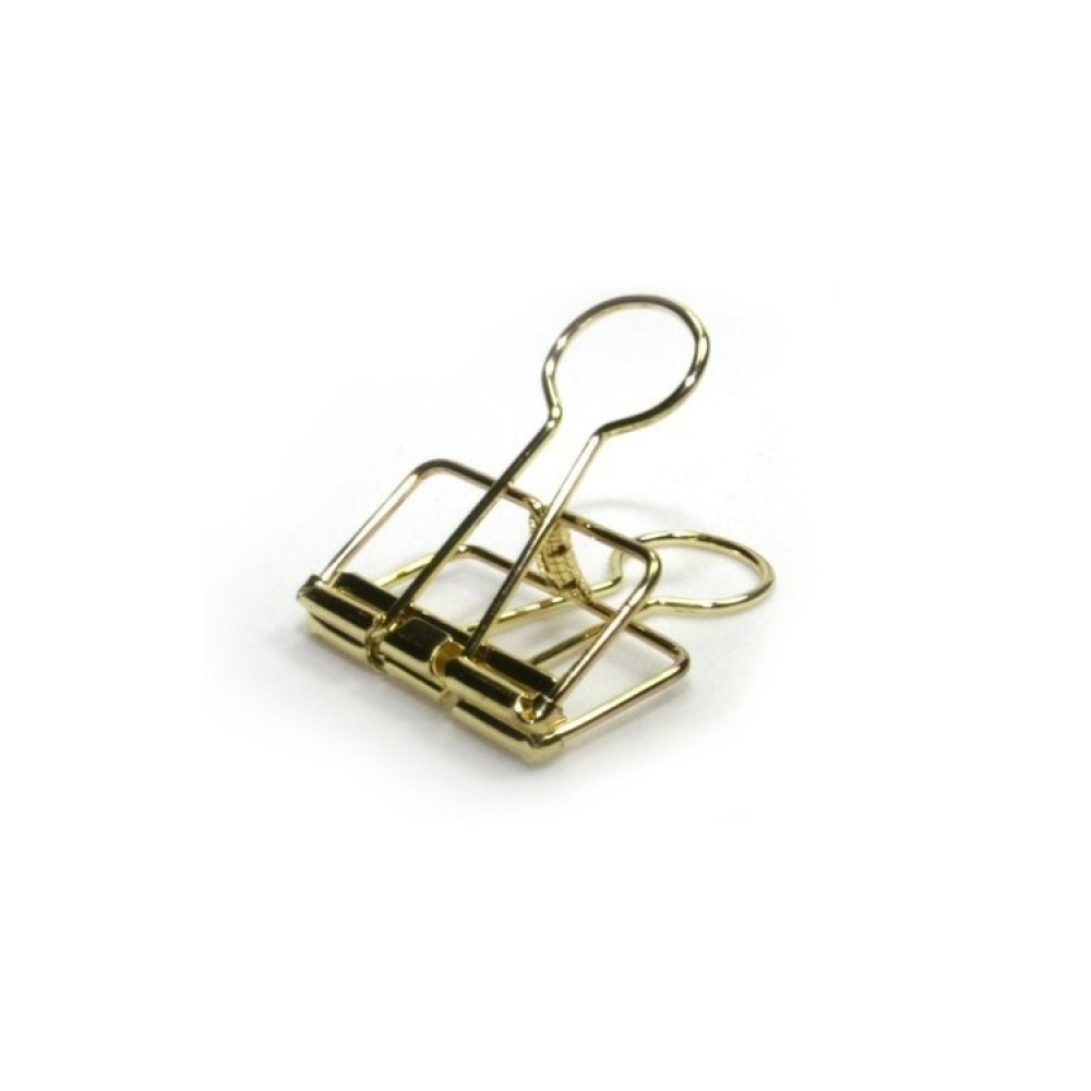 Papirklemmer, 15 stk, WIRE CLIPS SMALL, 19 mm, gull i gruppen Oppbevaring / Kontorrekvisita hos SmartaSaker.se (42354)