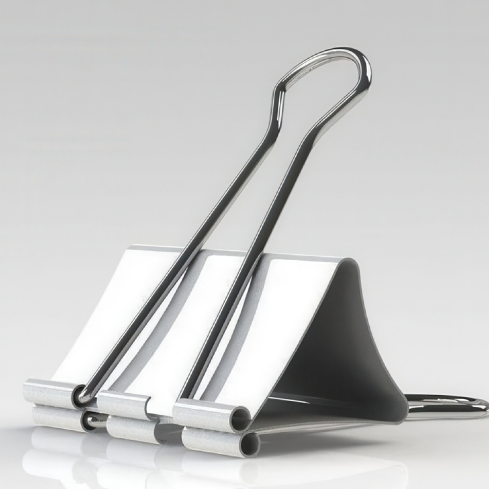 Papirklemmer, 6 stk., FOLDBACK CLIPS LARGE - 41 mm i gruppen Oppbevaring / Kontorrekvisita hos SmartaSaker.se (42359)