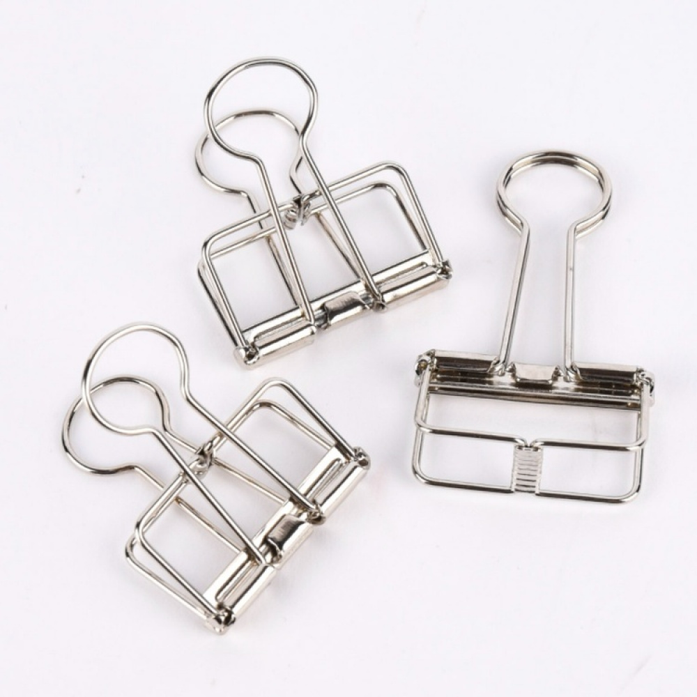 Papirklemmer, 6 stk., WIRE CLIPS SMALL 19 mm, sølv i gruppen Oppbevaring / Kontorrekvisita hos SmartaSaker.se (42361)