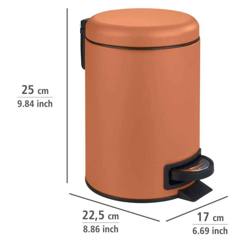 Pedalbøtte 3L, Wenko i gruppen Oppbevaring / Rengjøringslagring og avfallssortering hos SmartaSaker.se (42369)