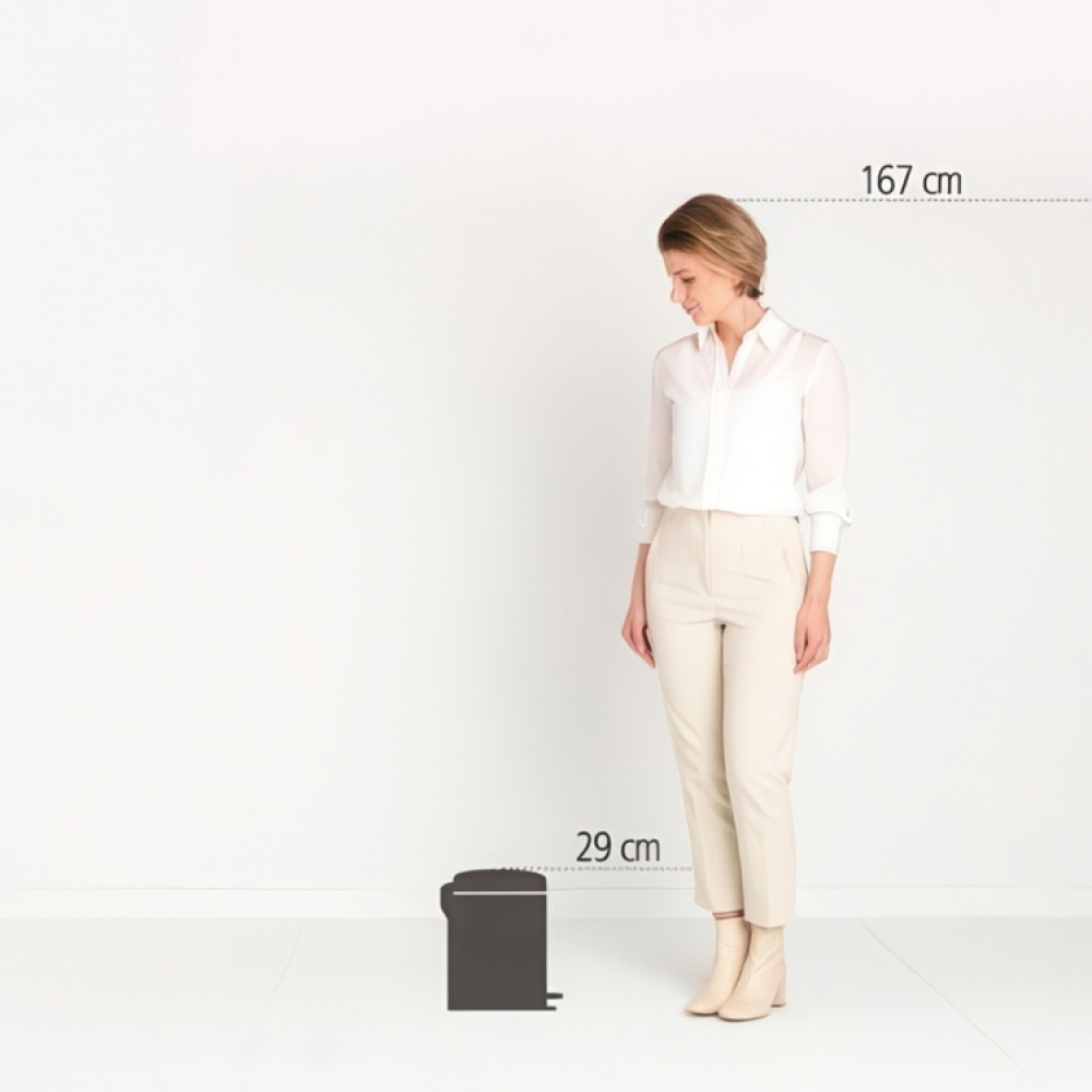 Pedalbøtte 5L, Brabantia i gruppen Oppbevaring / Rengjøringslagring og avfallssortering hos SmartaSaker.se (42370)