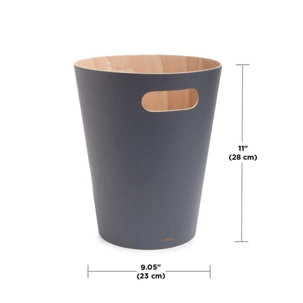 Papirkurv tre 7,5L, Umbra i gruppen Oppbevaring / Rengjøringslagring og avfallssortering hos SmartaSaker.se (42376)