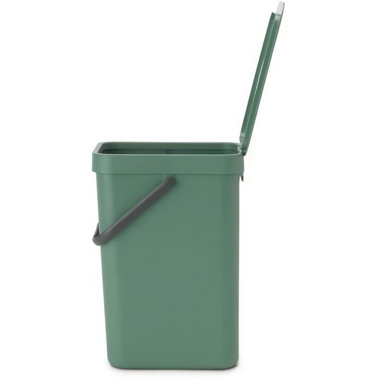 Søppelbøtte med lokk og håndtak 12L, Brabantia i gruppen Oppbevaring / Rengjøringslagring og avfallssortering hos SmartaSaker.se (42387)