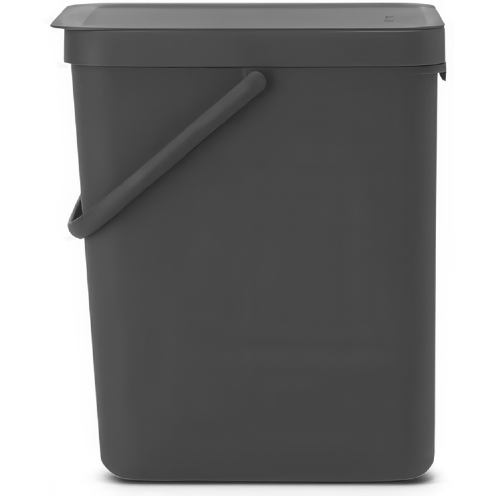 Søppelbøtte med lokk og håndtak 12L, Brabantia i gruppen Oppbevaring / Rengjøringslagring og avfallssortering hos SmartaSaker.se (42387)