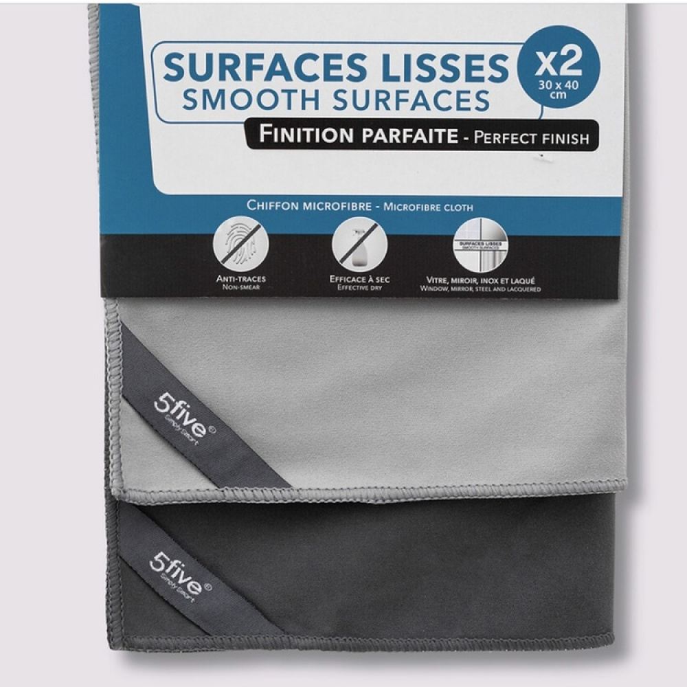 Pussefille i mikrofiber 2-pakning i gruppen Oppbevaring / Rengjøringslagring og avfallssortering hos SmartaSaker.se (42441)