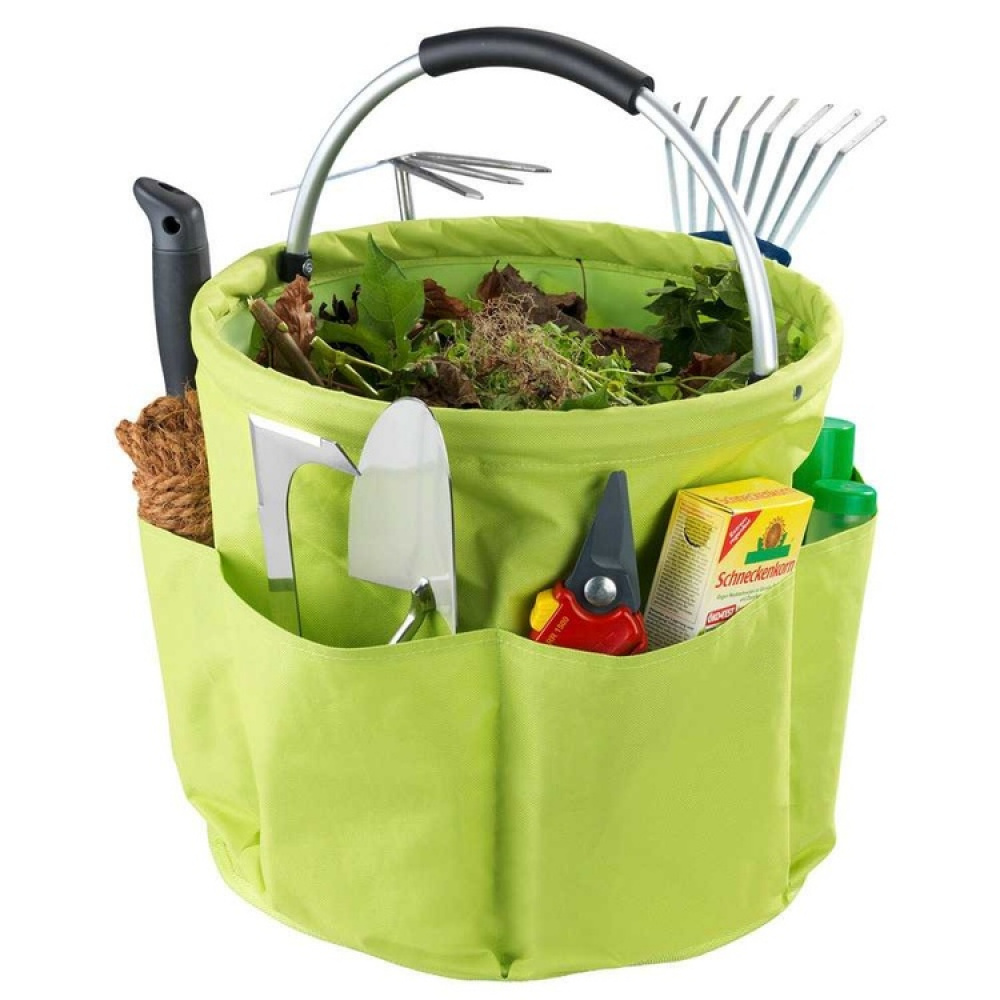 Sammenleggbar kurv med oppbevaringslommer, 35 cm i gruppen Oppbevaring hos SmartaSaker.se (42480)