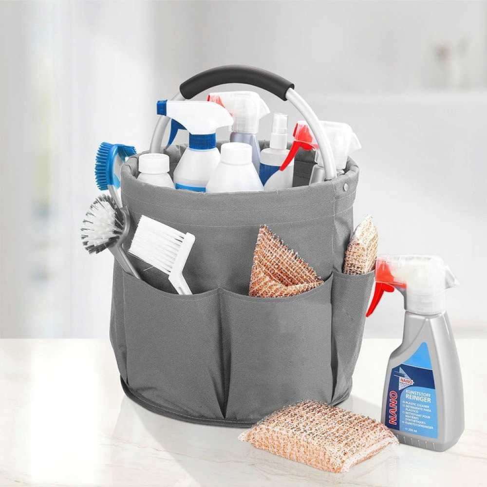 Sammenleggbar kurv med oppbevaringslommer, 28 cm i gruppen Oppbevaring hos SmartaSaker.se (42481)