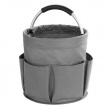 Sammenleggbar kurv med oppbevaringslommer, 28 cm