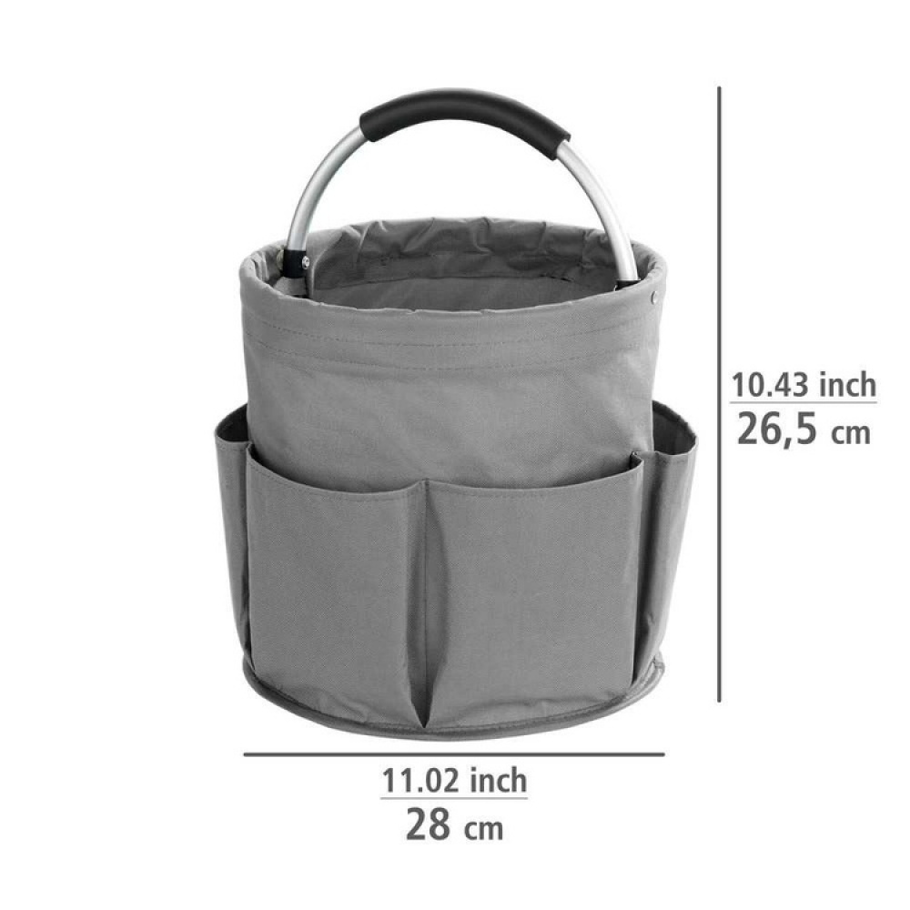 Sammenleggbar kurv med oppbevaringslommer, 28 cm i gruppen Oppbevaring hos SmartaSaker.se (42481)