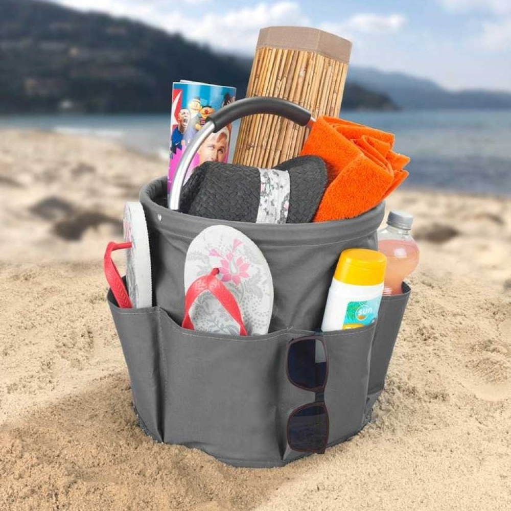 Sammenleggbar kurv med oppbevaringslommer, 28 cm i gruppen Oppbevaring hos SmartaSaker.se (42481)