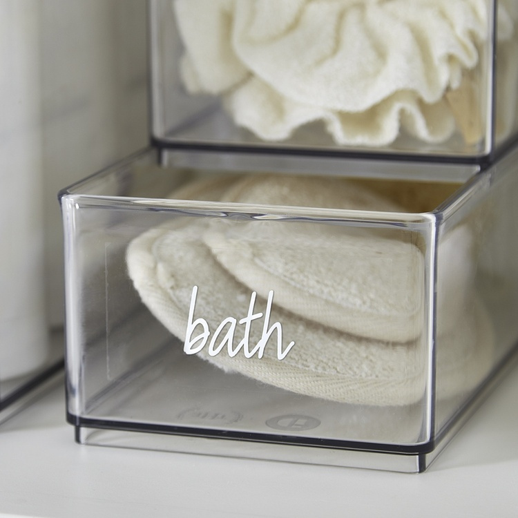 Skuffemerking for badet, The Home Edit i gruppen Oppbevaring hos SmartaSaker.se (42503)