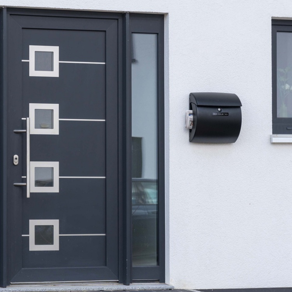 Selvklebende metallskilt, Nei takk til reklame i gruppen Oppbevaring hos SmartaSaker.se (42534)