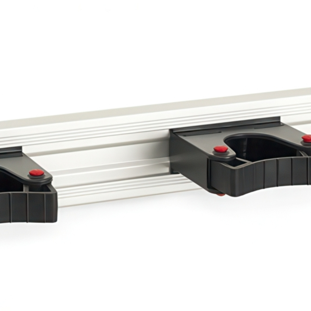 Skinne med 3 redskapsholdere 50 cm, Toolflex i gruppen Oppbevaring / Lager- og garasjeoppbevaring / Redskapsoppbevaring hos SmartaSaker.se (42541)