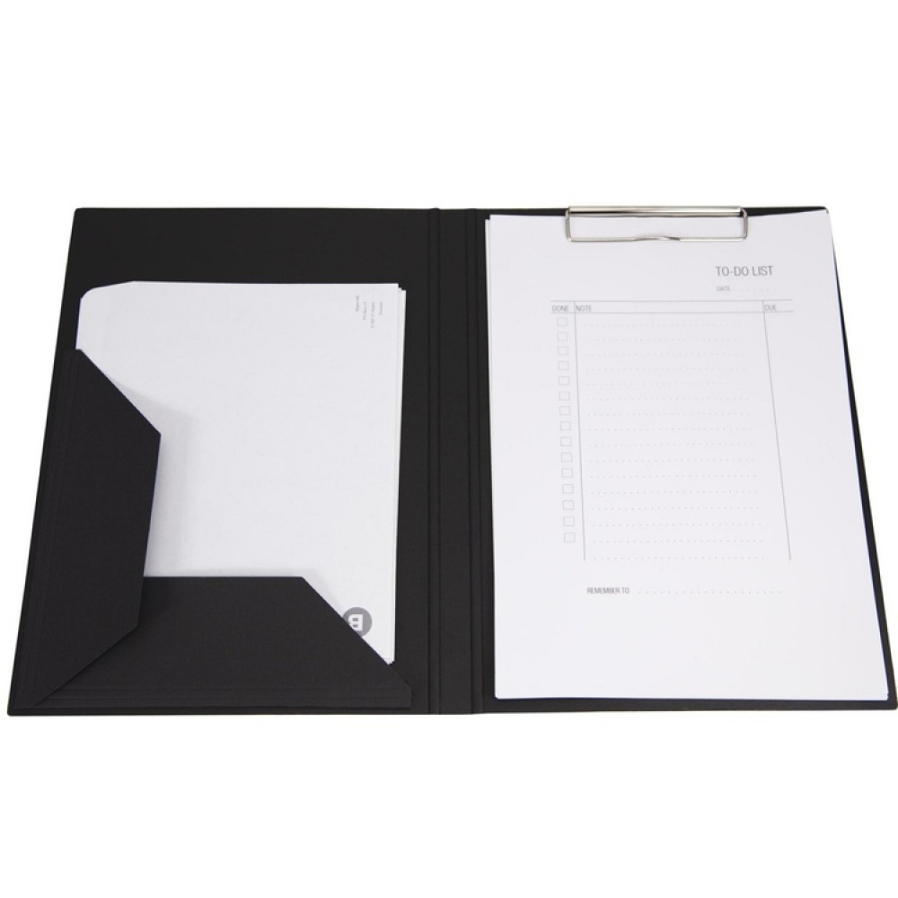 Skriveplate / Mappe, A4 . BIGSO AMELIE CANVAS, Grå i gruppen Oppbevaring hos SmartaSaker.se (42600)