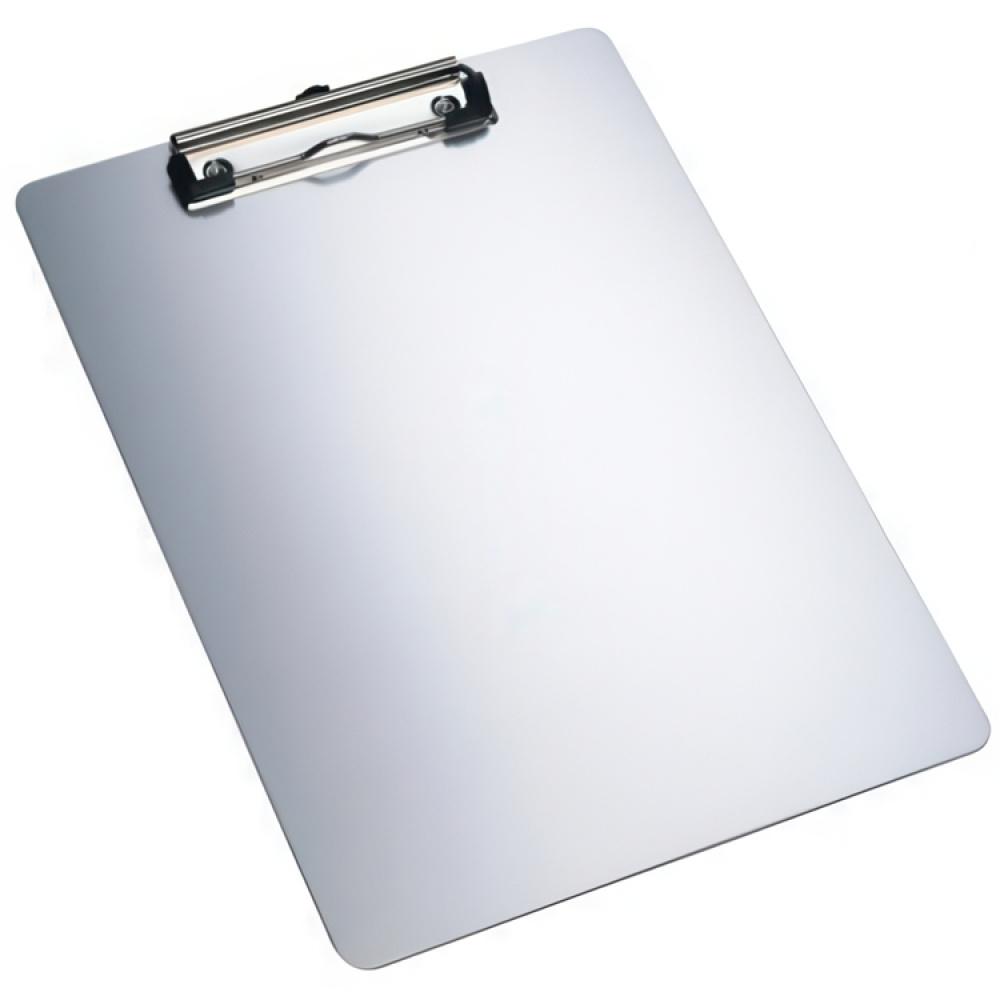 Skriveplate / Menyplate i aluminium, WRITE A4, Sølv i gruppen Oppbevaring / Kontorrekvisita hos SmartaSaker.se (42601)