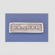 Metallskilt med ramme, Venner