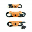 Kabelholder 3-pakk, Hunder, Kikkerland
