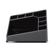 Sminkestativ med 8 rom, CONFIGURABLE, 22 x 13 x H 8 cm, Sort