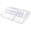 Sminkholder, stor, MY PRETTY ORGANISER TRAY, 35 x 20,5 x H 7,5 cm, klar