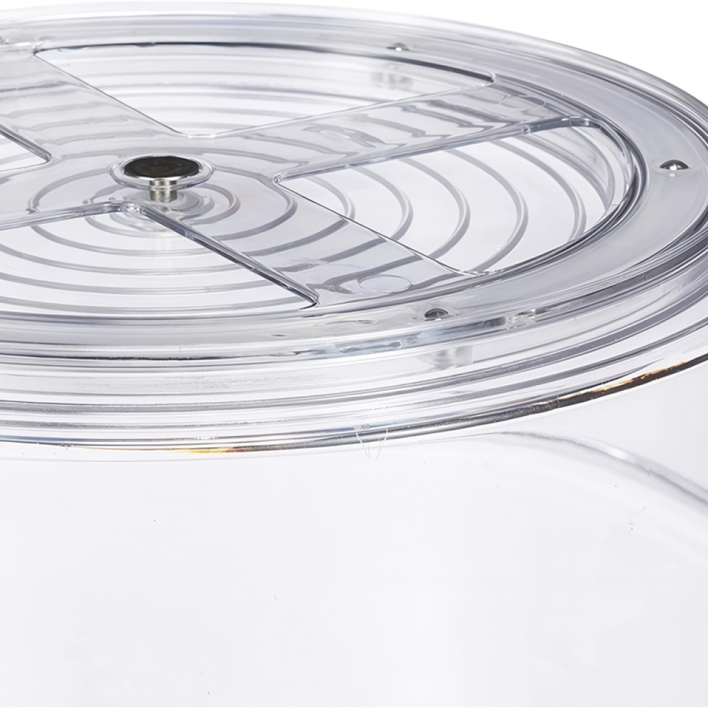Dreieskive med høy kant i resirkulert plast, 28 cm i gruppen Oppbevaring hos SmartaSaker.se (42726)
