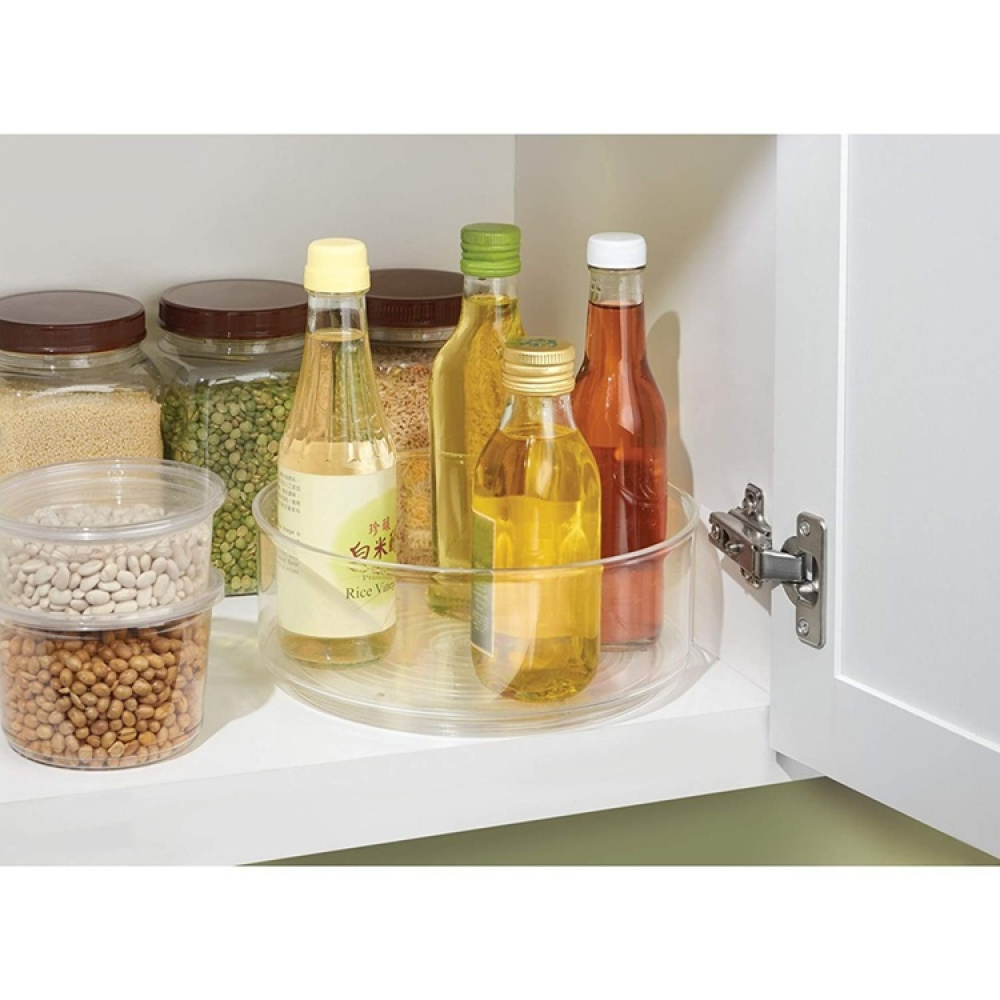 Dreieskive med høy kant i resirkulert plast, 28 cm i gruppen Oppbevaring hos SmartaSaker.se (42726)