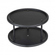 Dreieskive i metall, 2 etasjer, 26,5 cm