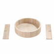 Dreieskive i tre med skillevegger, 30,5 cm, The Home Edit