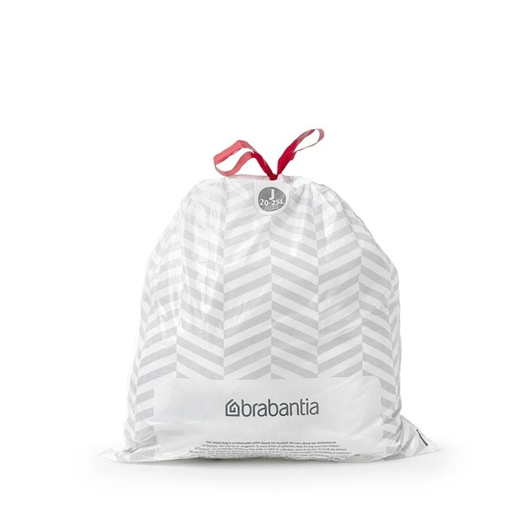 Søppelpose med trekkbånd 40-pakning 20-25L, Brabantia i gruppen Oppbevaring / Rengjøringslagring og avfallssortering hos SmartaSaker.se (42769)