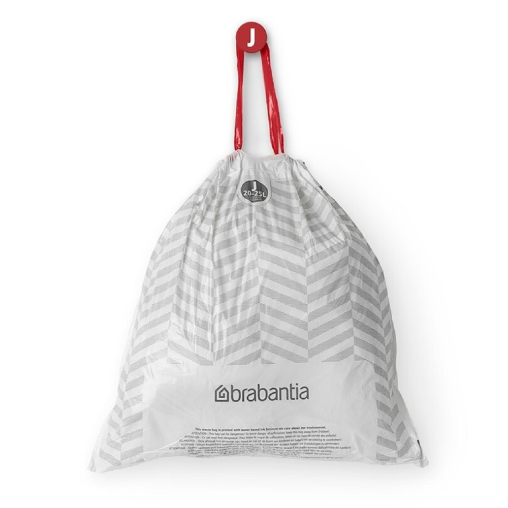 Søppelpose med trekkbånd 40-pakning 20-25L, Brabantia i gruppen Oppbevaring / Rengjøringslagring og avfallssortering hos SmartaSaker.se (42769)