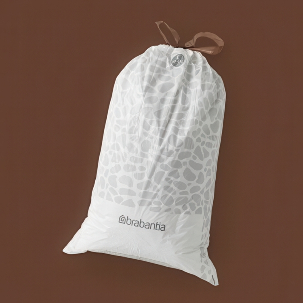 Søppelpose med trekkbånd 10-pakning 40-45L, Brabantia i gruppen Oppbevaring / Rengjøringslagring og avfallssortering hos SmartaSaker.se (42770)