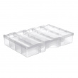 Sorteringsboks med lokk, 19 rom, SmartStore