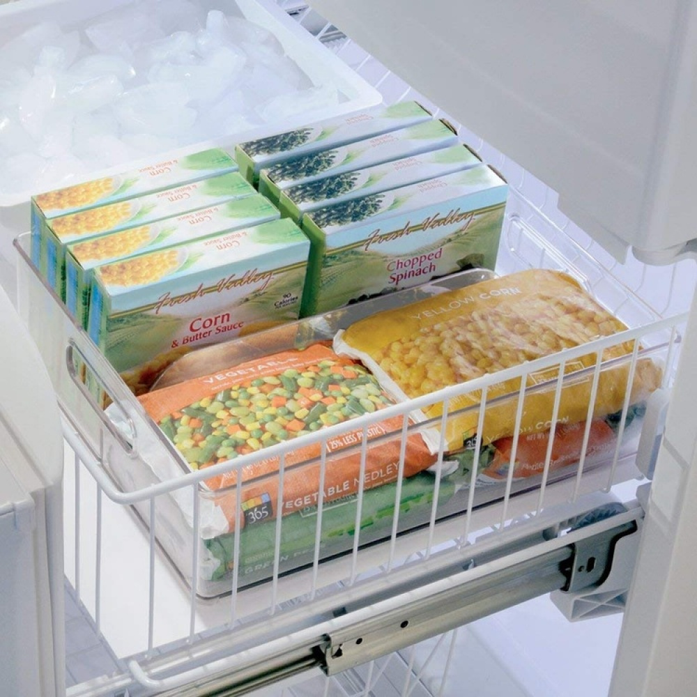 Oppbevaringsboks med skillevegg, 30,5 x 36,8 cm i gruppen Oppbevaring / Kjøkkenskap / Organisere kjøkkenskap hos SmartaSaker.se (42799)