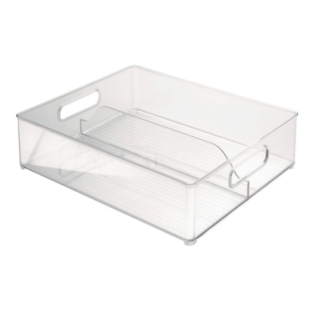 Oppbevaringsboks med skillevegg, 30,5 x 36,8 cm i gruppen Oppbevaring / Kjøkkenskap / Organisere kjøkkenskap hos SmartaSaker.se (42799)