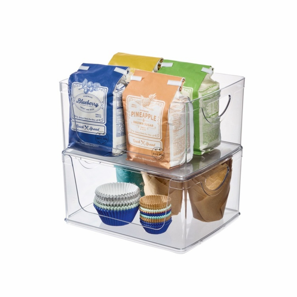 Stablebar boks med åpen front, 25,4x20,3 cm, iDesign i gruppen Oppbevaring / Kjøkkenskap / Organisere kjøkkenskap hos SmartaSaker.se (42802)