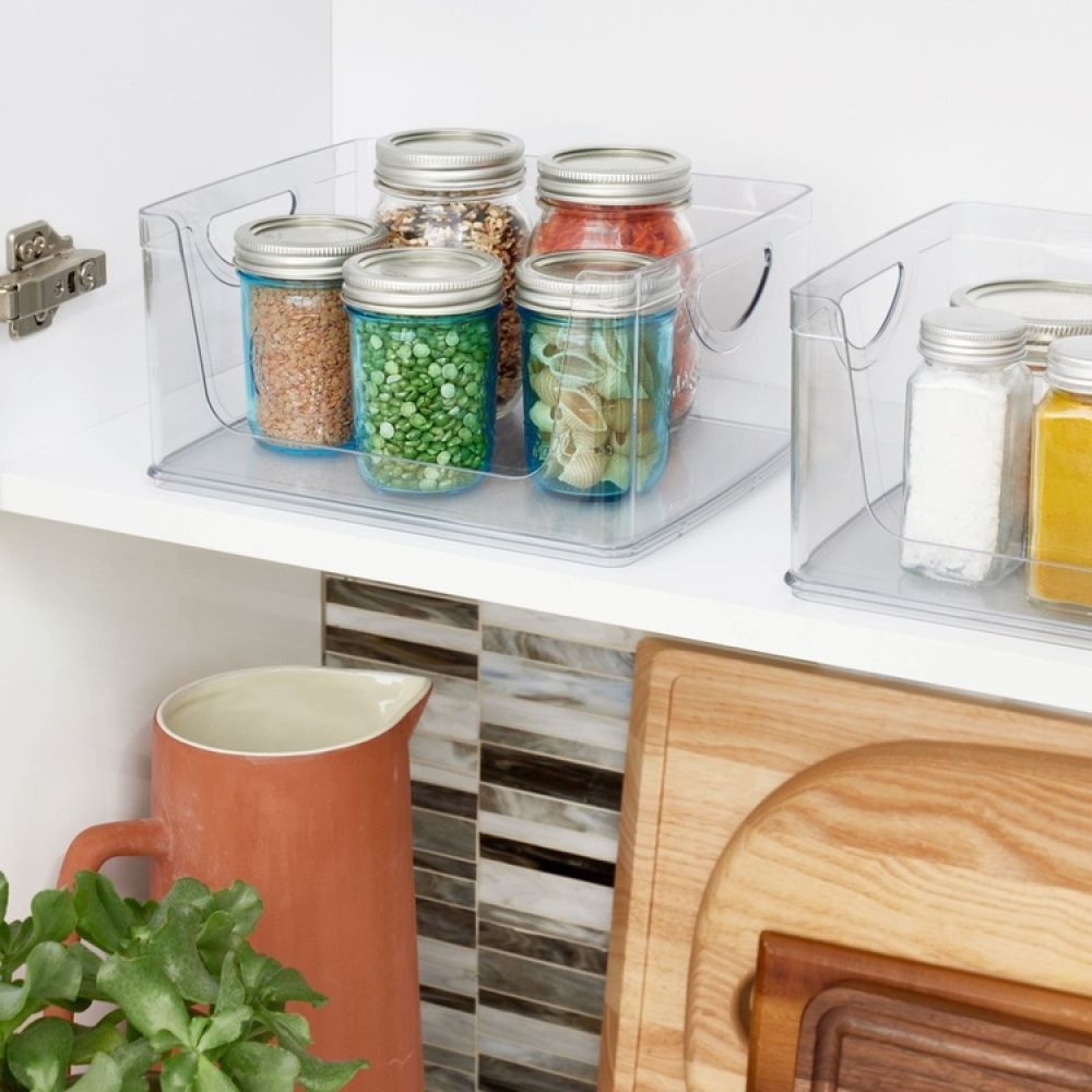 Stablebar boks med åpen front, 25,4x20,3 cm, iDesign i gruppen Oppbevaring / Kjøkkenskap / Organisere kjøkkenskap hos SmartaSaker.se (42802)