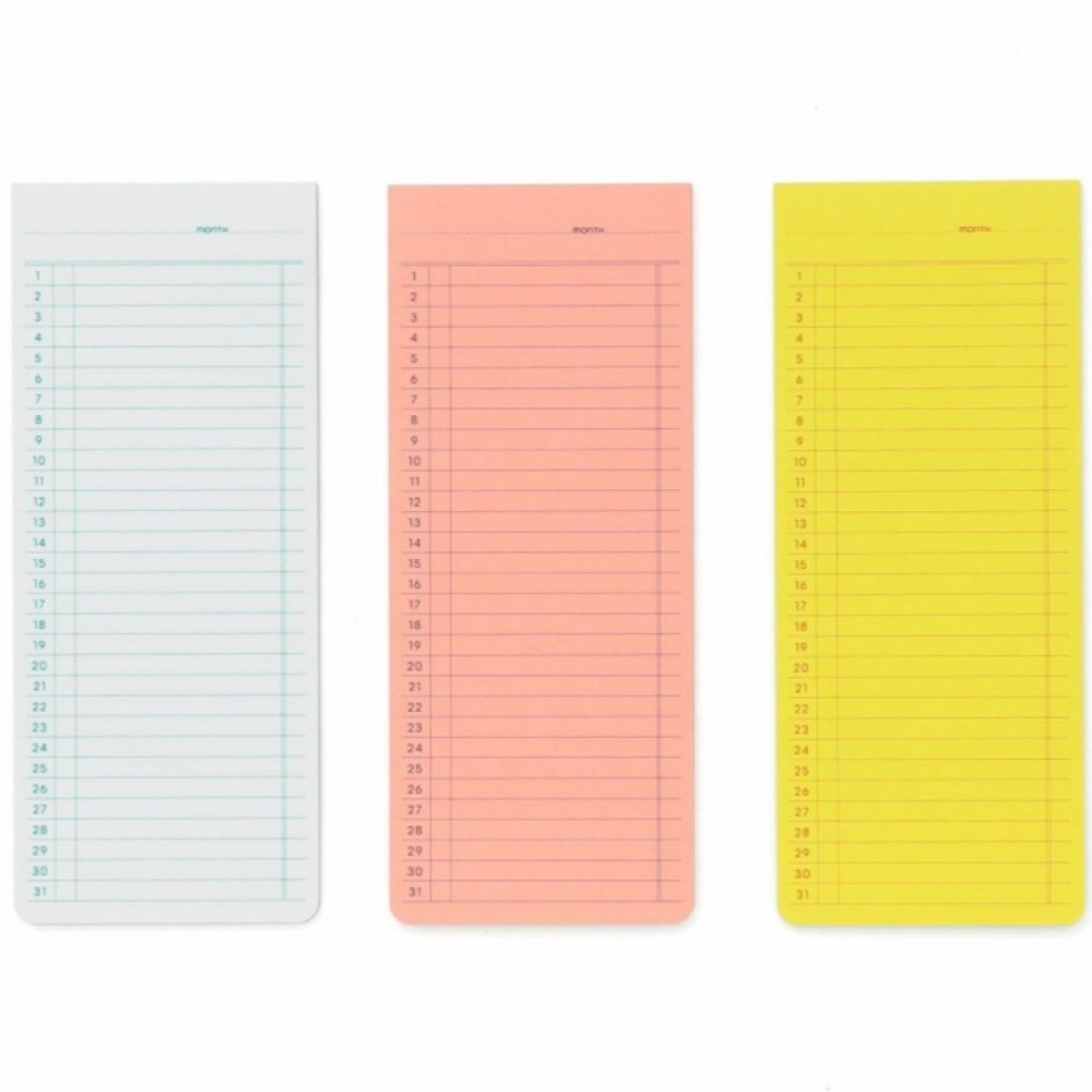 Sticky notes for månedsplanlegging, Penco i gruppen Oppbevaring / Kontorrekvisita hos SmartaSaker.se (42815)