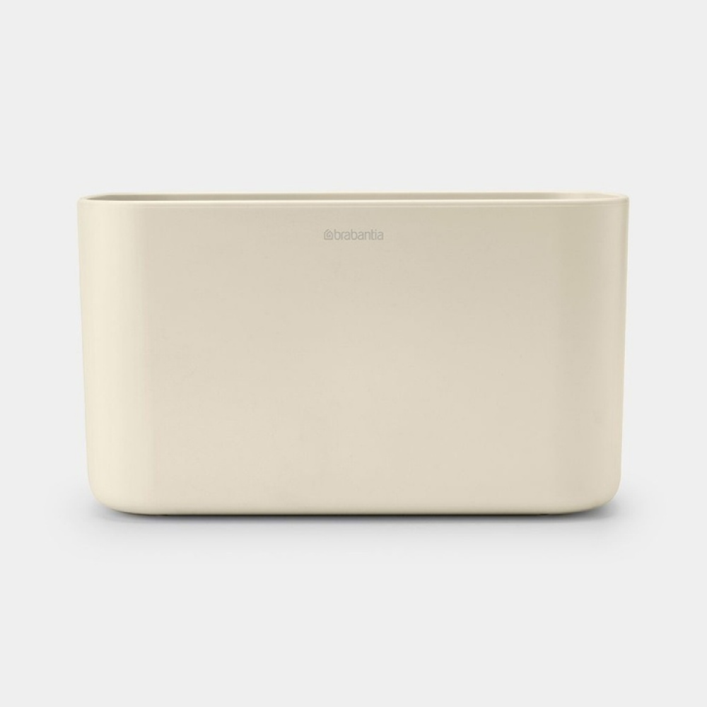 Stort tannbørsteglass med oppbevaring, Brabantia, Beige i gruppen Oppbevaring / Baderomsoppbevaring hos SmartaSaker.se (42859)