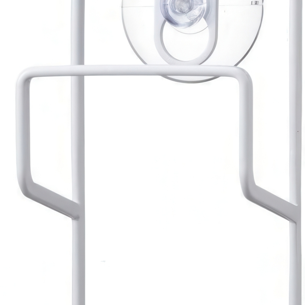 Svampholder med sugekopp, TOWER DOUBLE SPONGE HOLDER, 7,5 x 6,3 x H 12,7 cm, Yamazaki i gruppen Oppbevaring / Kjøkkenskap / Oppvaskkummer og oppvaskbenk hos SmartaSaker.se (42909)