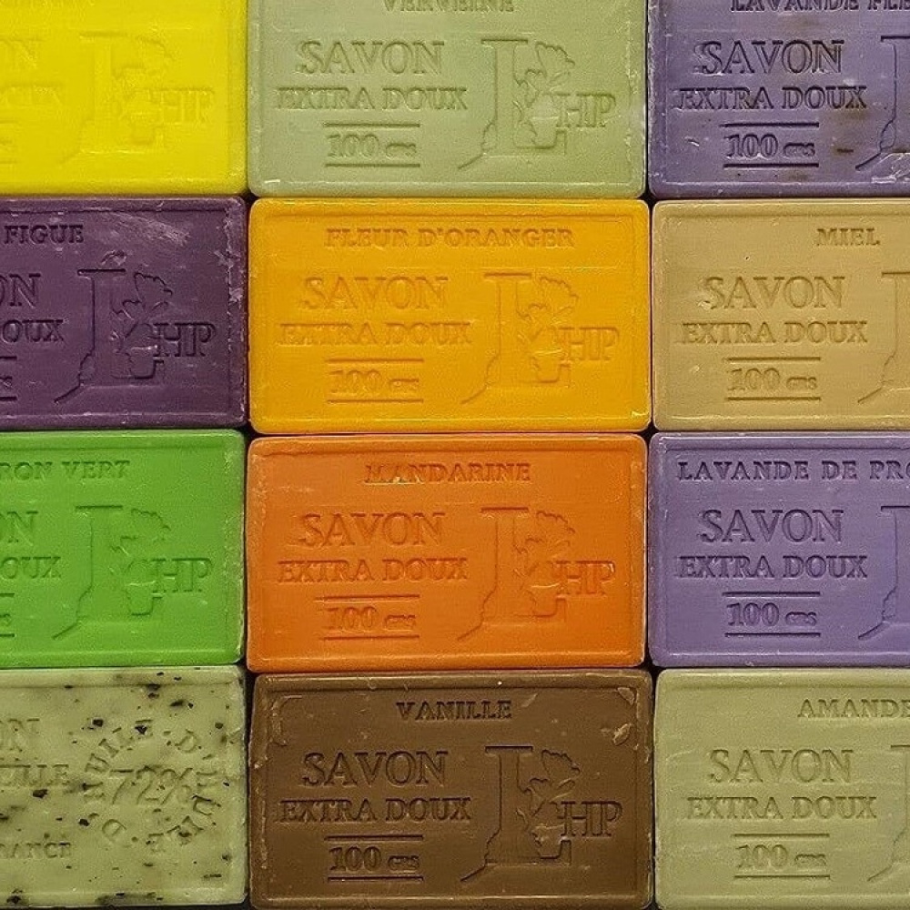 Hard såpe vanilje, Savon de Marseille i gruppen Oppbevaring hos SmartaSaker.se (43055)