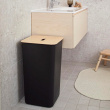 Vaskekurv med trelokk 53L, SmartStore
