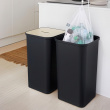 Vaskekurv med trelokk 53L, SmartStore