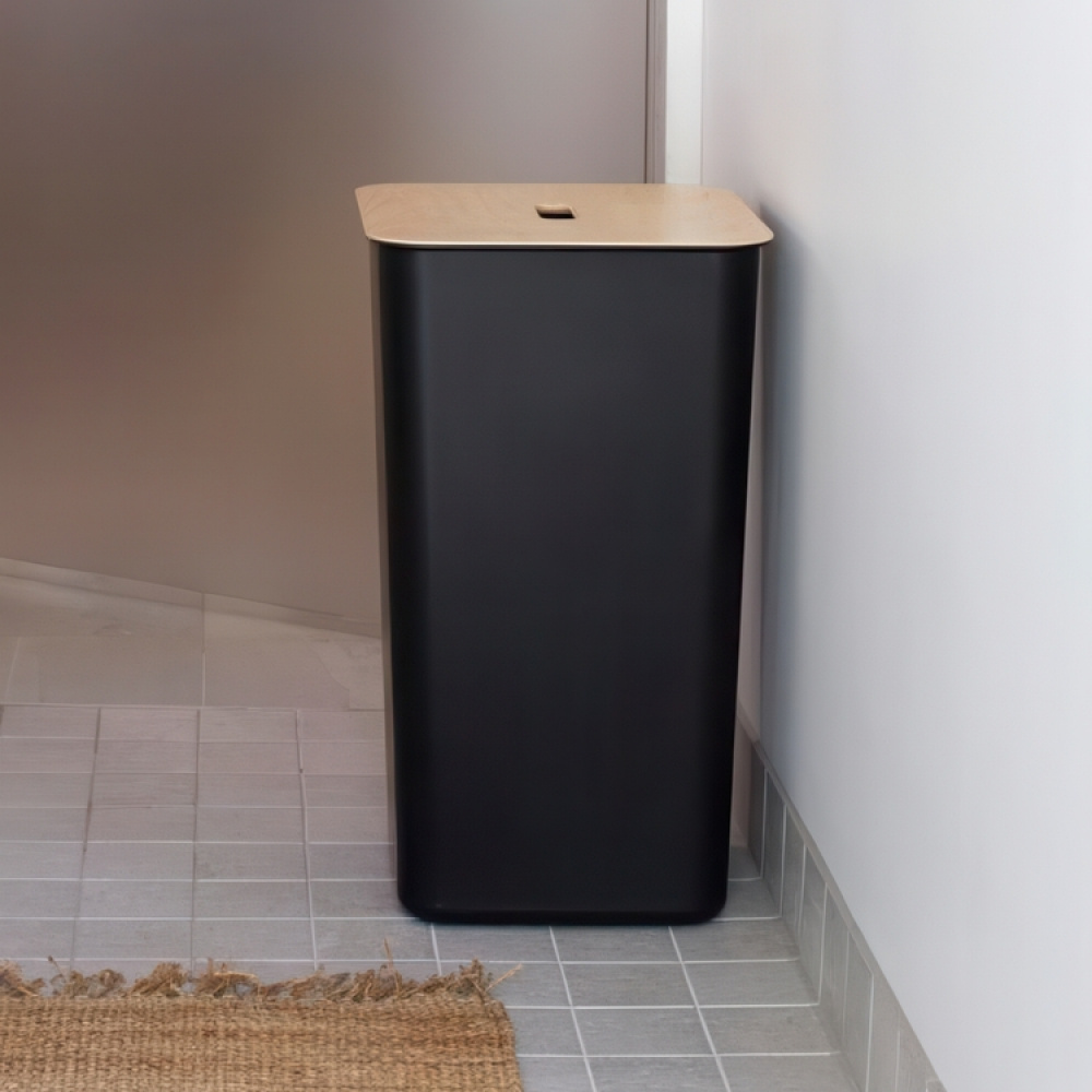 Vaskekurv med trelokk 53L, SmartStore i gruppen Oppbevaring / Vask og tørk hos SmartaSaker.se (43099)